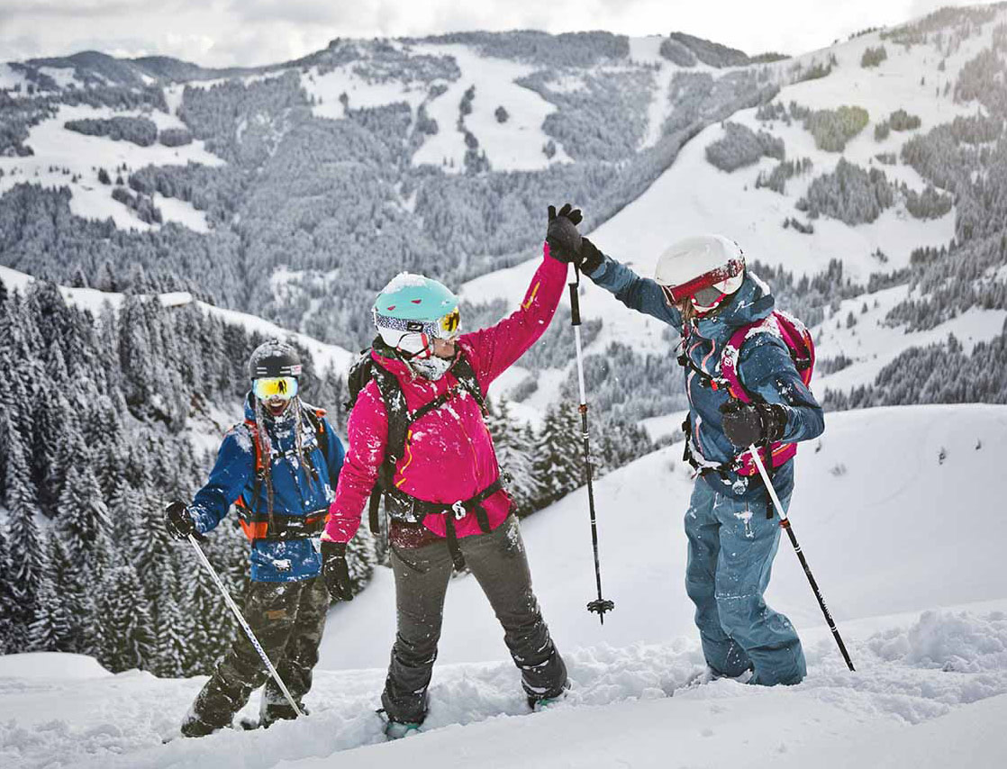 Freeride Saalbach Hinterglemm, Skifahren, Skiurlaub, Saalbach, Sport Hagleitner, Extras, Shuttle Service